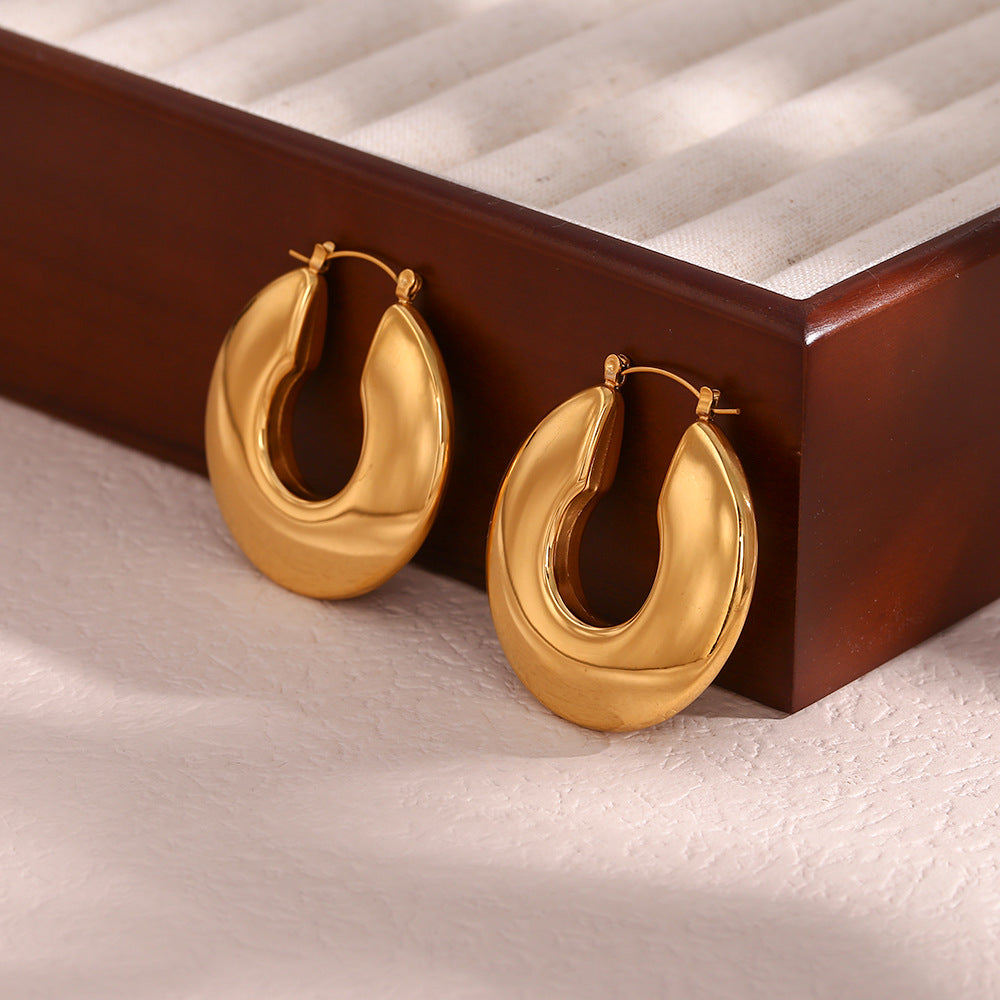 Optimize product title: Ins Fashion Simple and Elegant Light Luxury Earrings