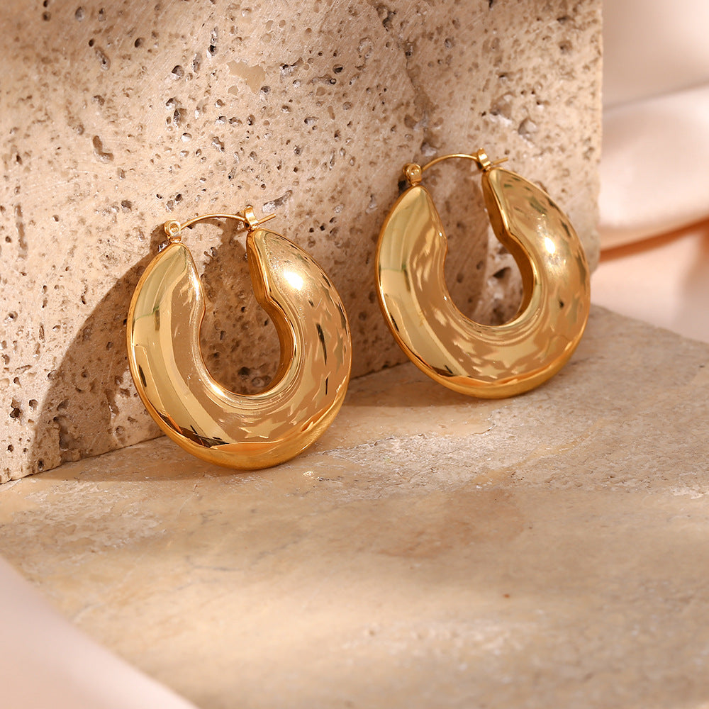 Optimize product title: Ins Fashion Simple and Elegant Light Luxury Earrings